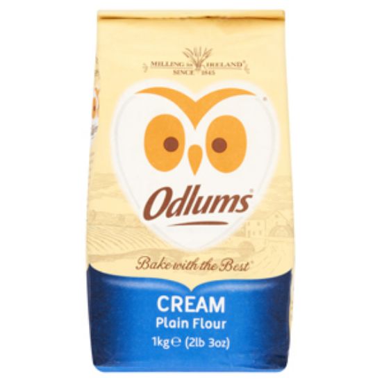 Picture of Odlums Plain Cream Flour 1kg x15